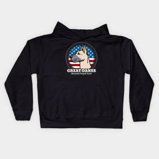 Great Danes Because People Suck Kids Hoodie